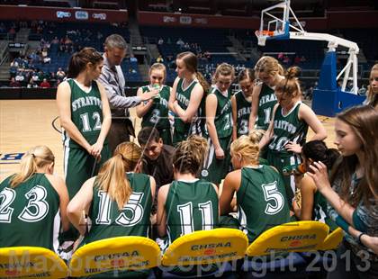 Thumbnail 3 in Stratton vs. Wiley (CHSAA 1A Final Four) photogallery.