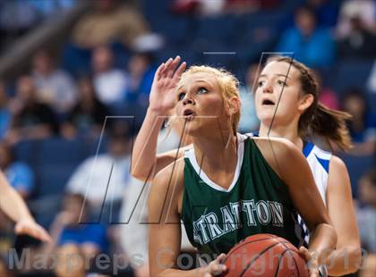 Thumbnail 1 in Stratton vs. Wiley (CHSAA 1A Final Four) photogallery.