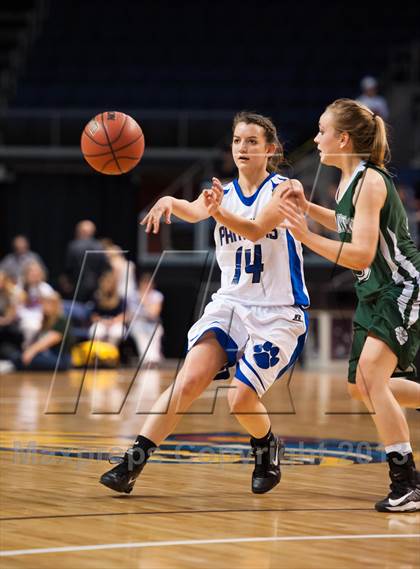 Thumbnail 2 in Stratton vs. Wiley (CHSAA 1A Final Four) photogallery.
