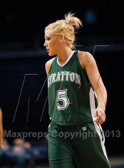 Thumbnail 3 in Stratton vs. Wiley (CHSAA 1A Final Four) photogallery.