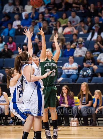 Thumbnail 3 in Stratton vs. Wiley (CHSAA 1A Final Four) photogallery.