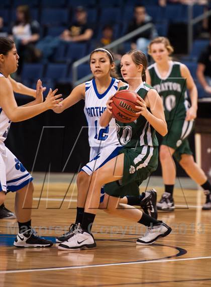 Thumbnail 3 in Stratton vs. Wiley (CHSAA 1A Final Four) photogallery.