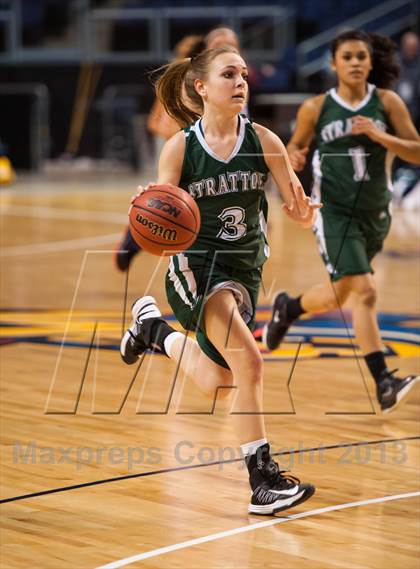 Thumbnail 3 in Stratton vs. Wiley (CHSAA 1A Final Four) photogallery.