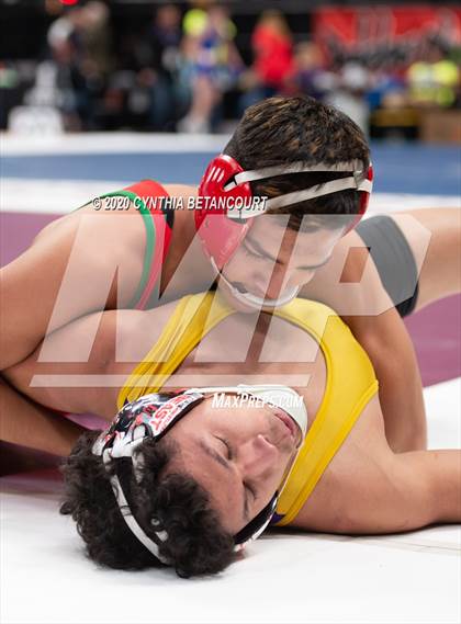 Thumbnail 3 in CHSAA Wrestling Championships (Class 2A First Round Consolidation Matches) photogallery.