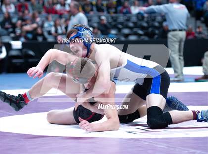 Thumbnail 2 in CHSAA Wrestling Championships (Class 2A First Round Consolidation Matches) photogallery.