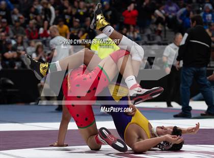 Thumbnail 3 in CHSAA Wrestling Championships (Class 2A First Round Consolidation Matches) photogallery.