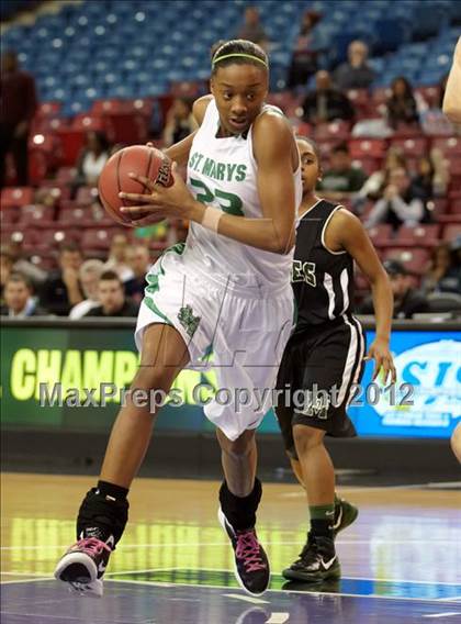 Thumbnail 3 in McNair vs. St. Mary's (CIF SJS D2 Final) photogallery.