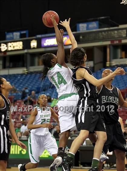 Thumbnail 1 in McNair vs. St. Mary's (CIF SJS D2 Final) photogallery.