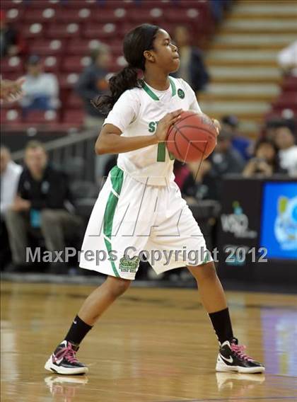 Thumbnail 2 in McNair vs. St. Mary's (CIF SJS D2 Final) photogallery.