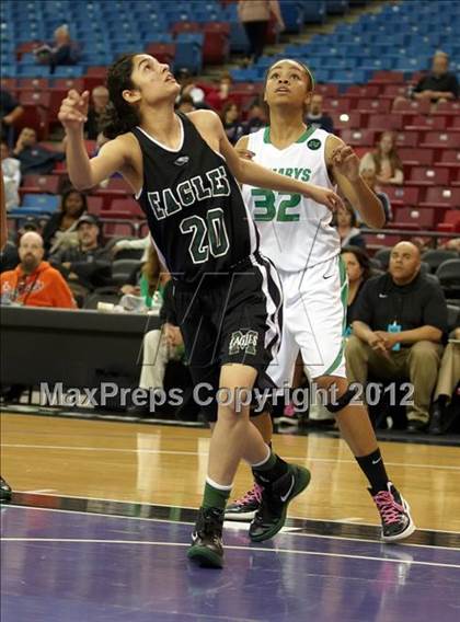 Thumbnail 1 in McNair vs. St. Mary's (CIF SJS D2 Final) photogallery.