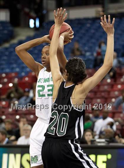 Thumbnail 2 in McNair vs. St. Mary's (CIF SJS D2 Final) photogallery.