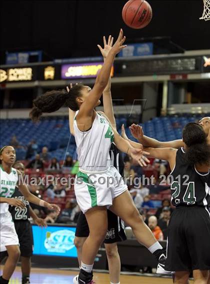 Thumbnail 2 in McNair vs. St. Mary's (CIF SJS D2 Final) photogallery.
