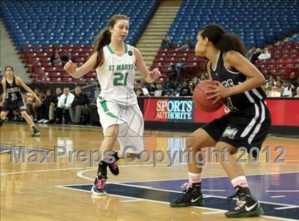 Thumbnail 2 in McNair vs. St. Mary's (CIF SJS D2 Final) photogallery.