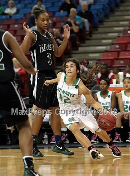 Thumbnail 3 in McNair vs. St. Mary's (CIF SJS D2 Final) photogallery.