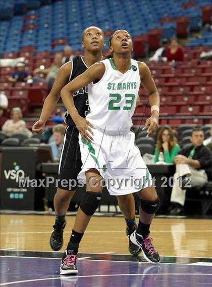 Thumbnail 3 in McNair vs. St. Mary's (CIF SJS D2 Final) photogallery.