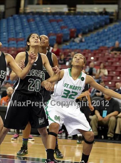 Thumbnail 2 in McNair vs. St. Mary's (CIF SJS D2 Final) photogallery.