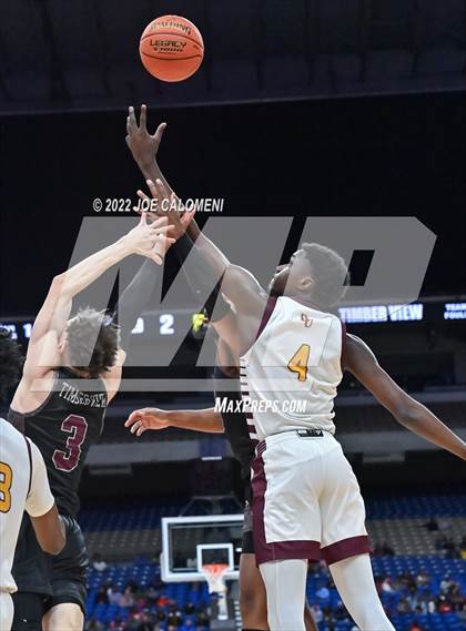 Thumbnail 1 in Mansfield Timberview vs Beaumont United (UIL 5A State Semifinal) photogallery.