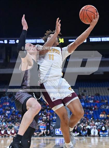 Thumbnail 2 in Mansfield Timberview vs Beaumont United (UIL 5A State Semifinal) photogallery.