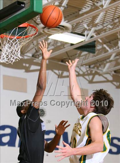 Thumbnail 2 in Bishop Sullivan Catholic vs. Atlantic Shores Christian photogallery.