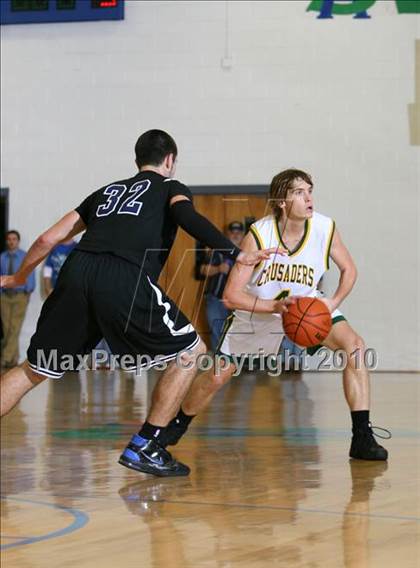 Thumbnail 1 in Bishop Sullivan Catholic vs. Atlantic Shores Christian photogallery.