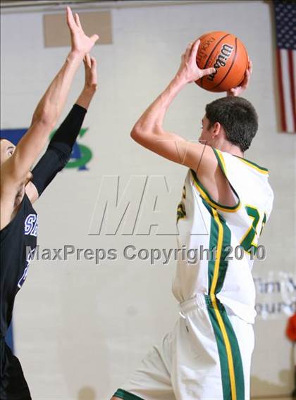 Thumbnail 1 in Bishop Sullivan Catholic vs. Atlantic Shores Christian photogallery.