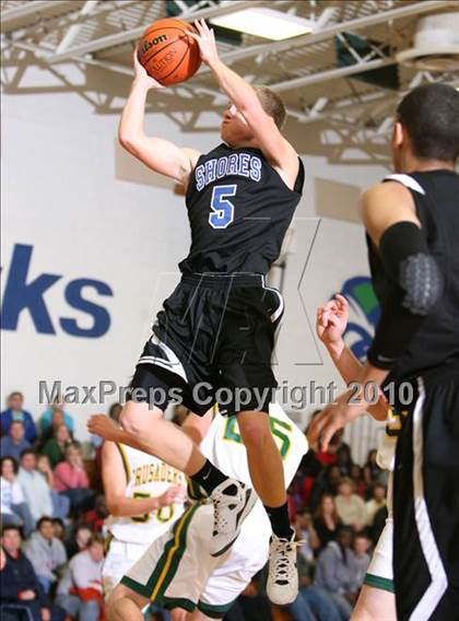 Thumbnail 2 in Bishop Sullivan Catholic vs. Atlantic Shores Christian photogallery.