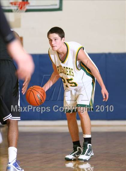 Thumbnail 2 in Bishop Sullivan Catholic vs. Atlantic Shores Christian photogallery.