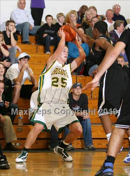 Thumbnail 1 in Bishop Sullivan Catholic vs. Atlantic Shores Christian photogallery.