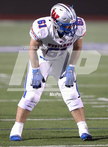 Thumbnail 1 in Westlake vs Weslaco East (UIL 6A Quarterfinal Playoff) photogallery.