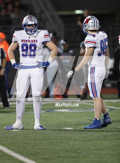 Thumbnail 3 in Westlake vs Weslaco East (UIL 6A Quarterfinal Playoff) photogallery.