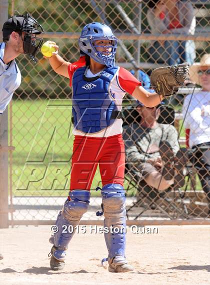 Thumbnail 2 in Los Alamitos (Red) vs. Villa Park photogallery.