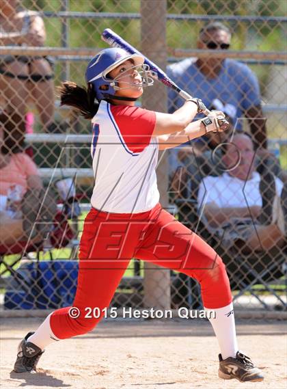Thumbnail 1 in Los Alamitos (Red) vs. Villa Park photogallery.