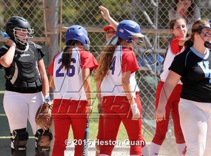 Thumbnail 1 in Los Alamitos (Red) vs. Villa Park photogallery.