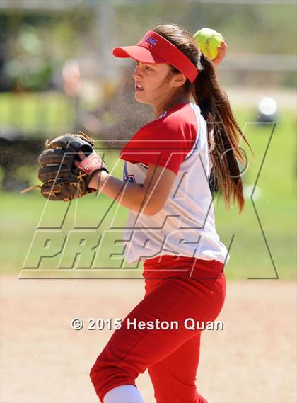 Thumbnail 2 in Los Alamitos (Red) vs. Villa Park photogallery.