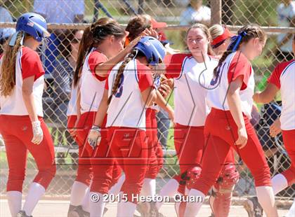 Thumbnail 2 in Los Alamitos (Red) vs. Villa Park photogallery.