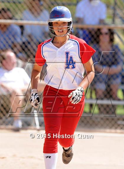 Thumbnail 3 in Los Alamitos (Red) vs. Villa Park photogallery.