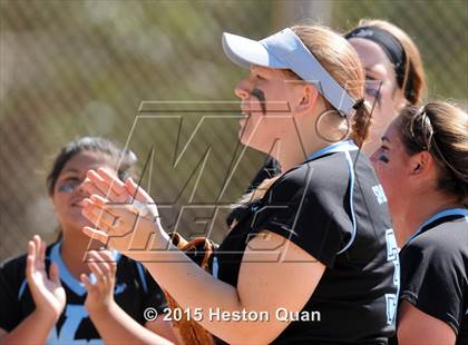 Thumbnail 2 in Los Alamitos (Red) vs. Villa Park photogallery.