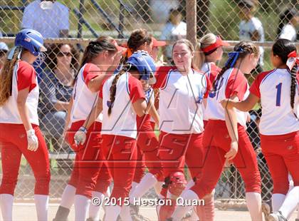 Thumbnail 3 in Los Alamitos (Red) vs. Villa Park photogallery.