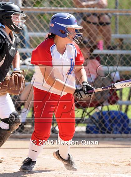Thumbnail 2 in Los Alamitos (Red) vs. Villa Park photogallery.