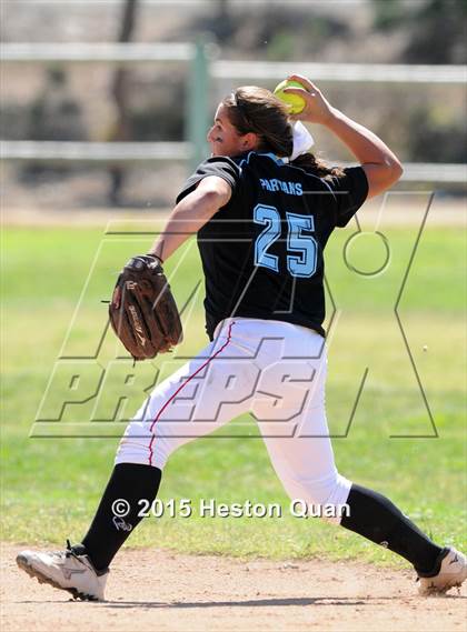 Thumbnail 1 in Los Alamitos (Red) vs. Villa Park photogallery.