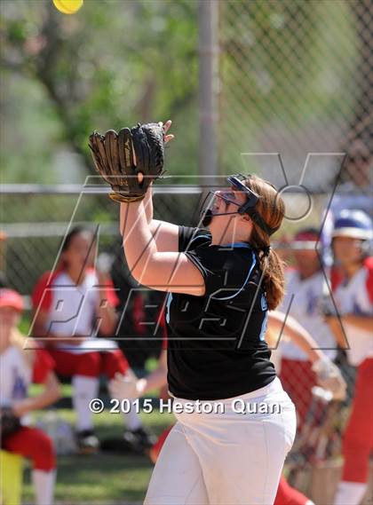 Thumbnail 2 in Los Alamitos (Red) vs. Villa Park photogallery.