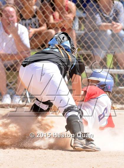 Thumbnail 2 in Los Alamitos (Red) vs. Villa Park photogallery.