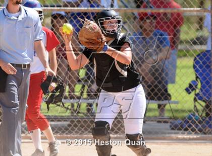 Thumbnail 3 in Los Alamitos (Red) vs. Villa Park photogallery.