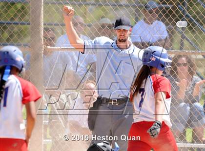 Thumbnail 3 in Los Alamitos (Red) vs. Villa Park photogallery.