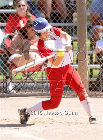 Thumbnail 2 in Los Alamitos (Red) vs. Villa Park photogallery.