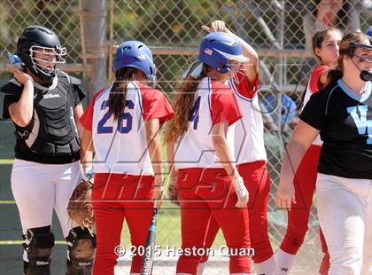 Thumbnail 3 in Los Alamitos (Red) vs. Villa Park photogallery.