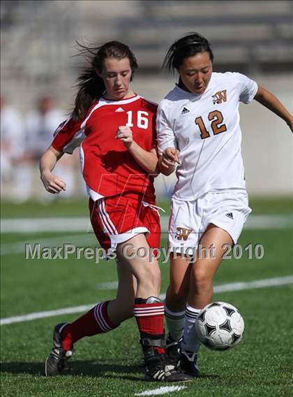 Thumbnail 1 in Westwood vs Cypress Woods (5A Bi-District Playoff) photogallery.