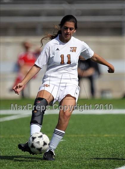 Thumbnail 2 in Westwood vs Cypress Woods (5A Bi-District Playoff) photogallery.