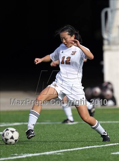 Thumbnail 2 in Westwood vs Cypress Woods (5A Bi-District Playoff) photogallery.