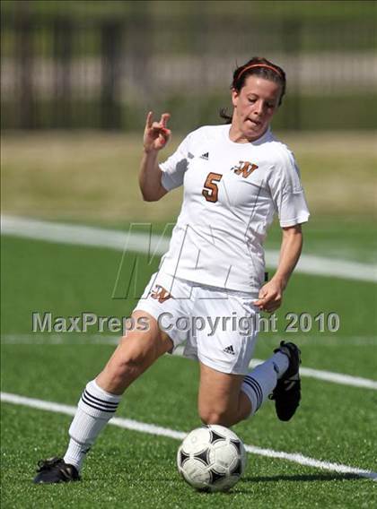 Thumbnail 1 in Westwood vs Cypress Woods (5A Bi-District Playoff) photogallery.